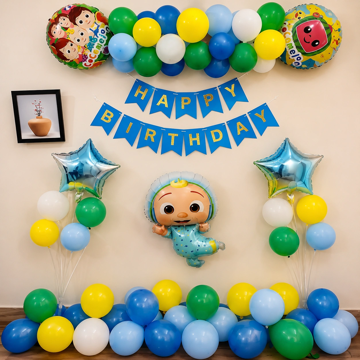 Cocomelon Birthday Decoration