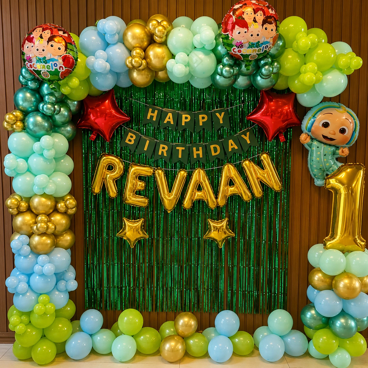 Cocomelon Birthday Theme Decoration