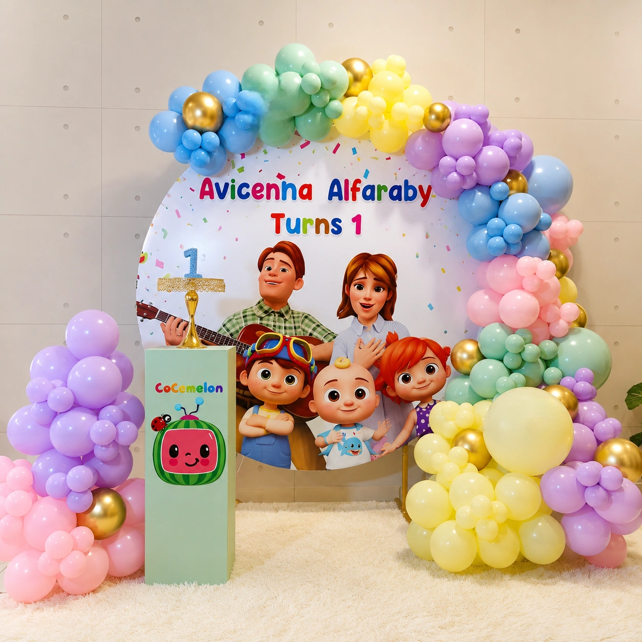Cocomelon Theme Decoration