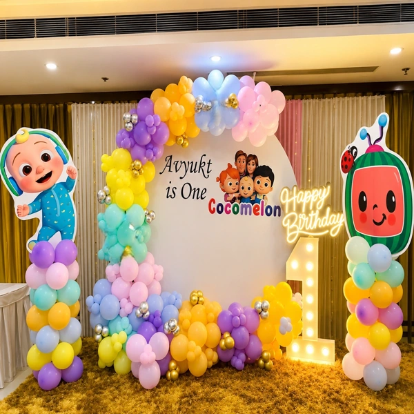 Cocomelon Theme Stage Setup
