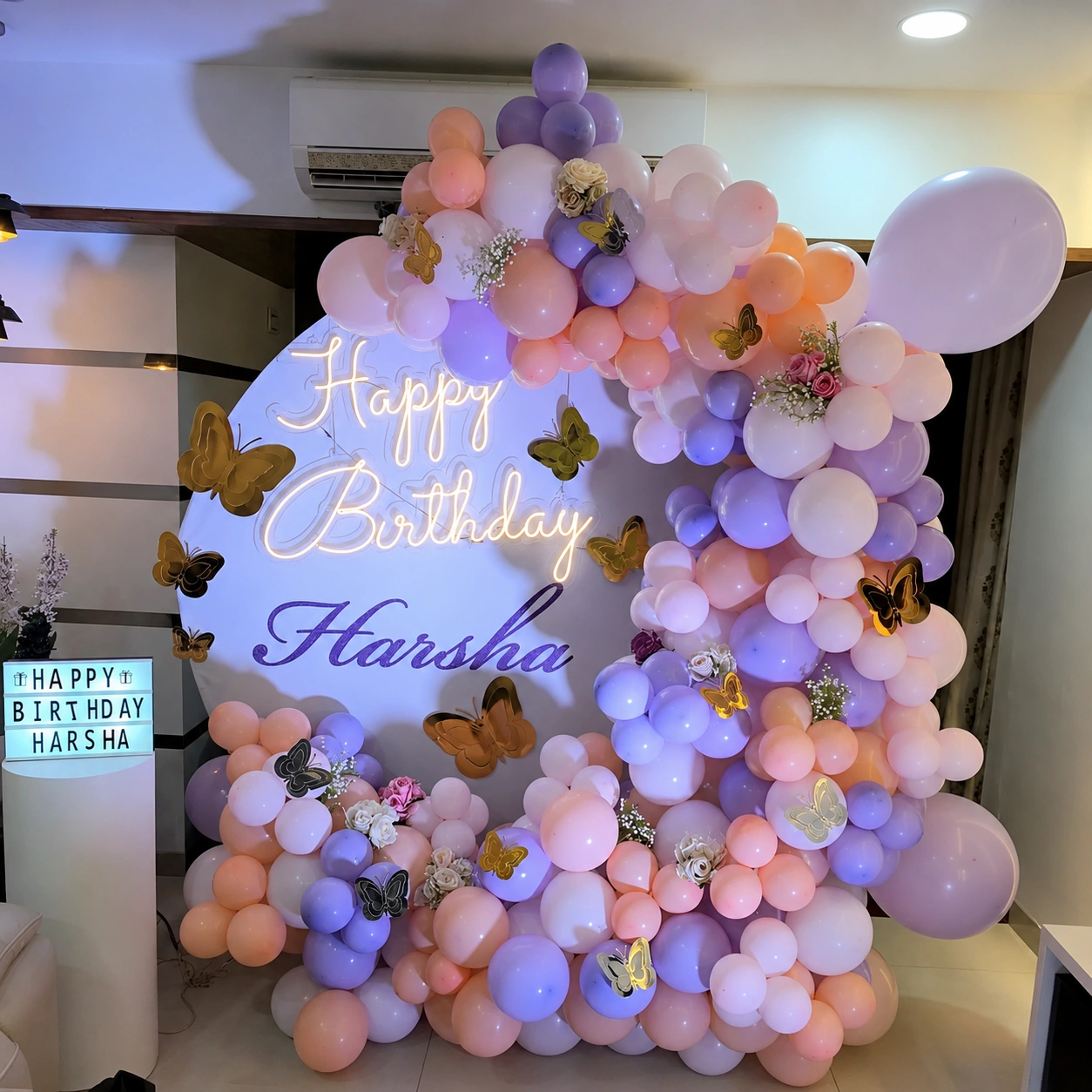 Pastel Butterfly Theme Decoration
