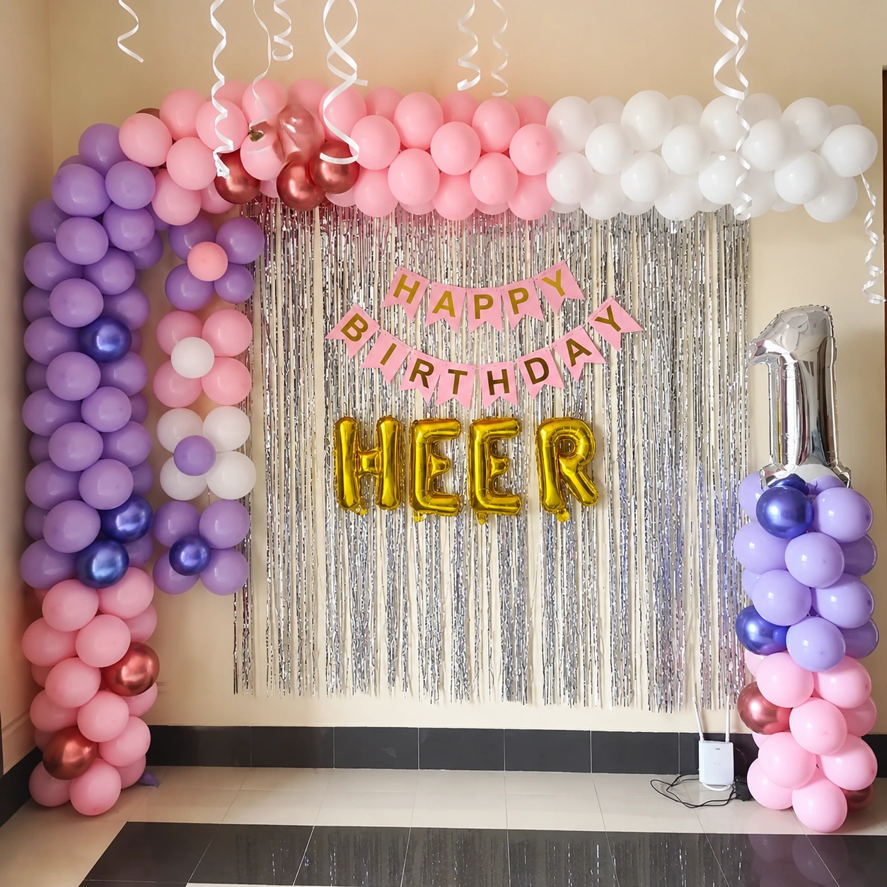 Baby 1st Birthday Decoration
