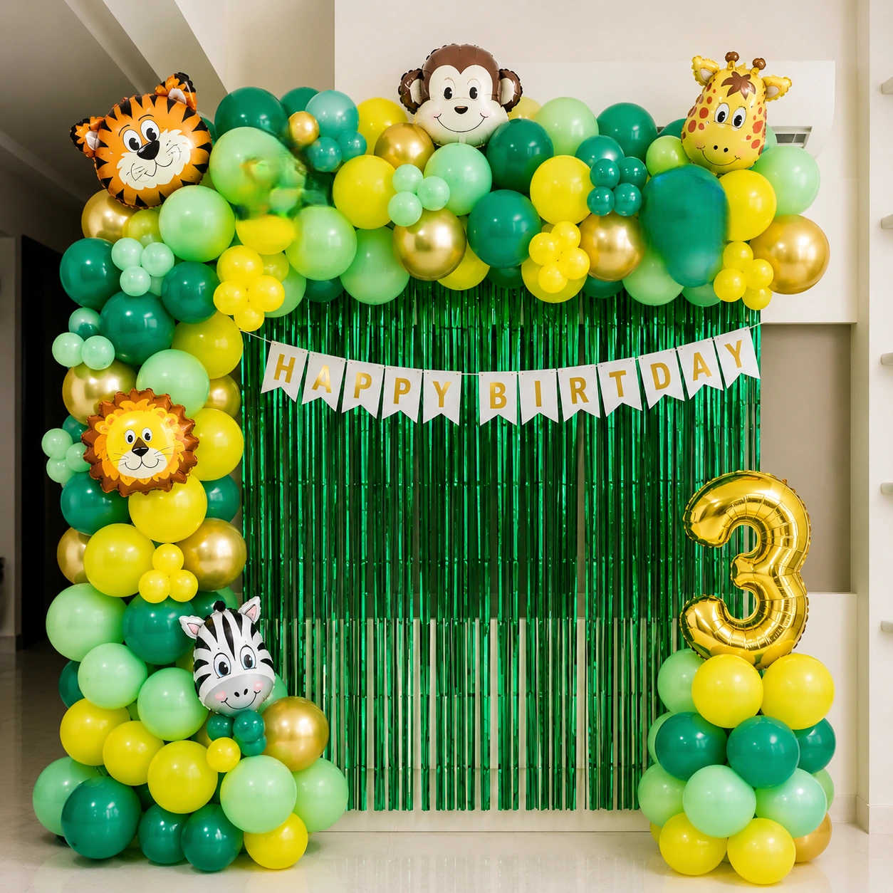 Simple Jungle Theme Decor