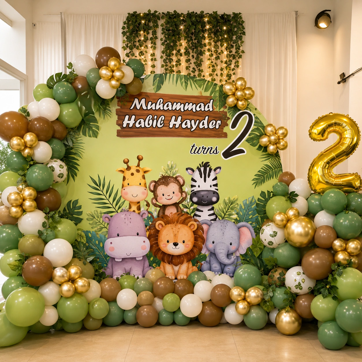 Wild Jungle Safari Decoration