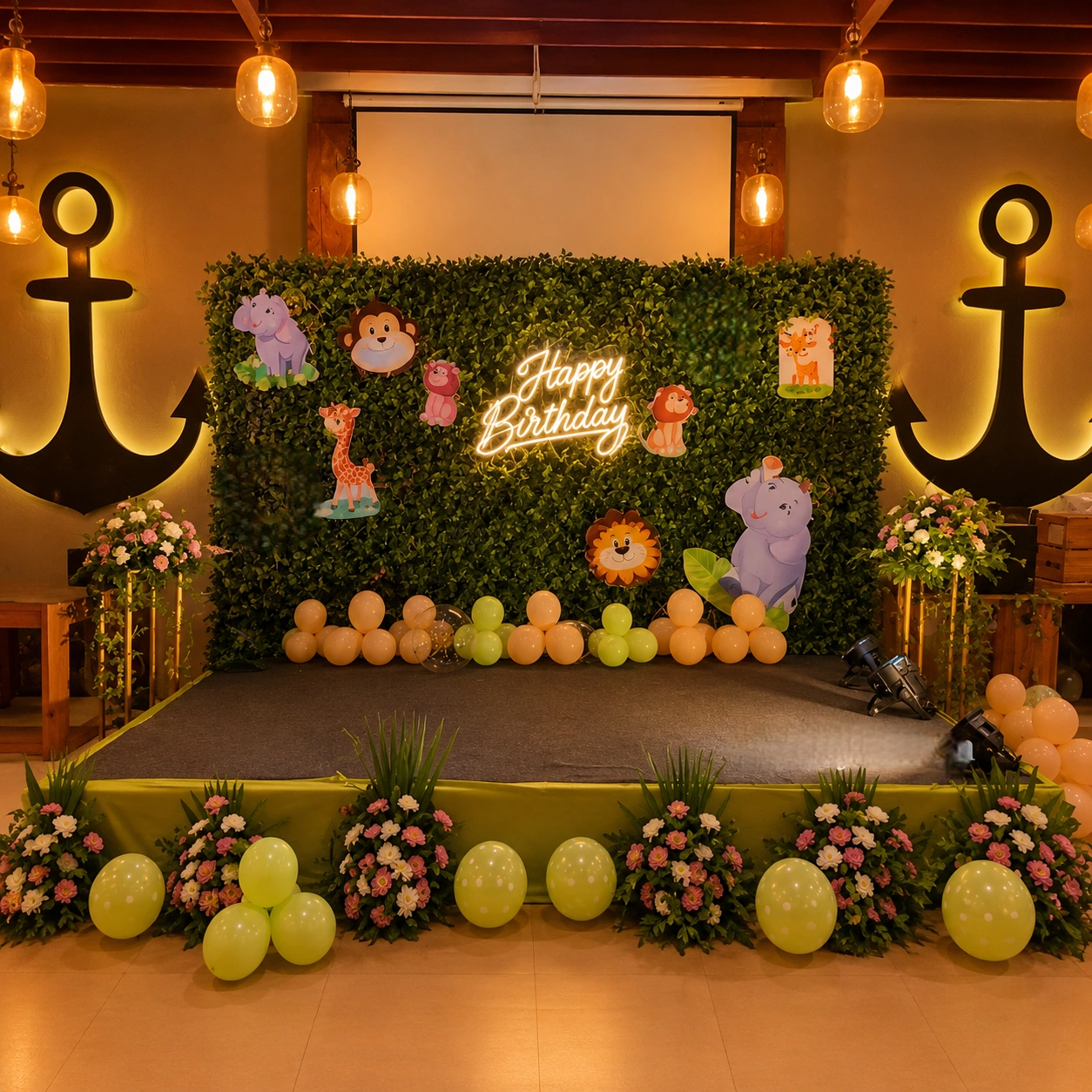 Wild One Backdrop Decoration