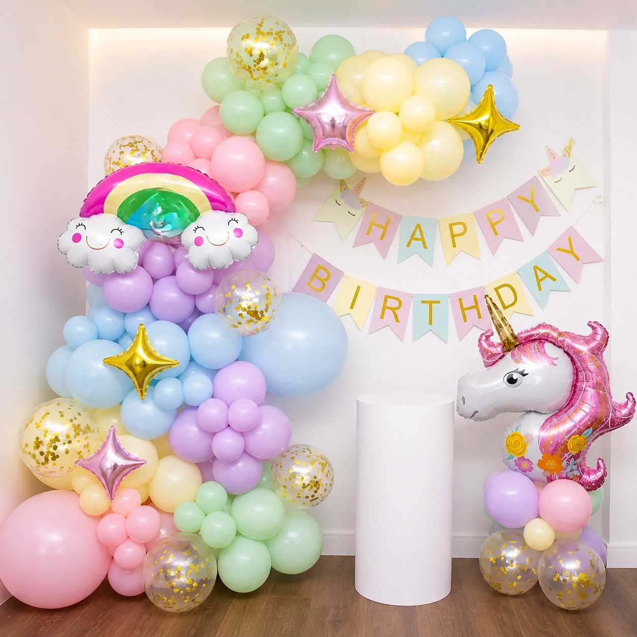 Unicorn Theme Birthday Decoration