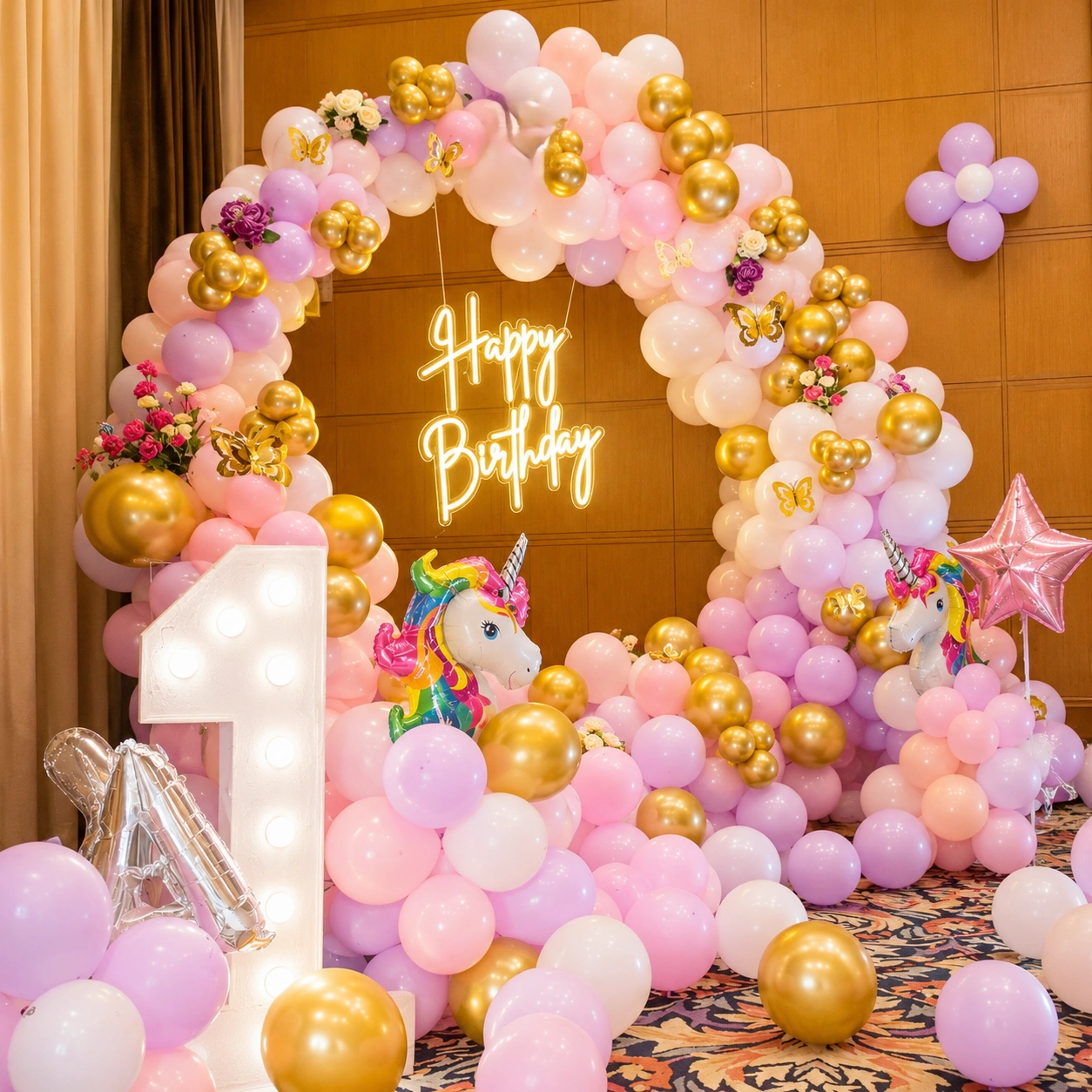 Unicorn Theme Ring Decoration
