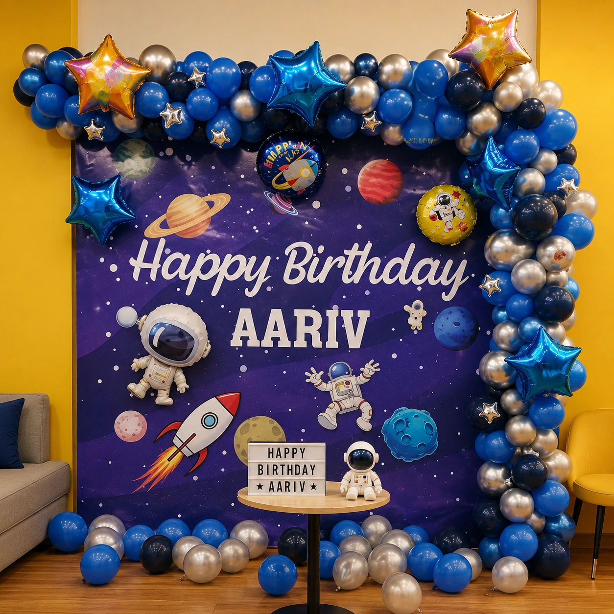 Customized Space Theme Decoration