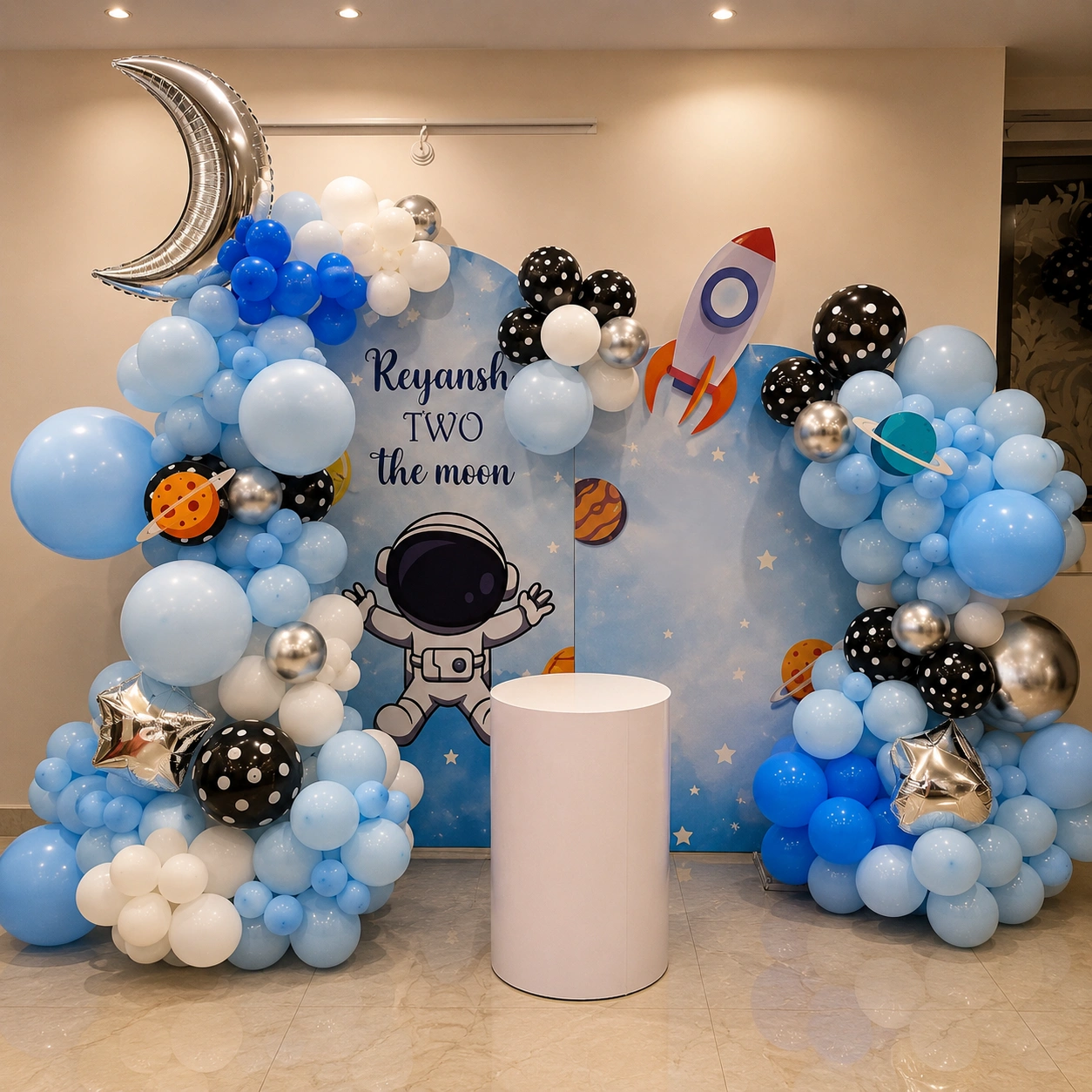 Space Theme Premium Birthday Decoration