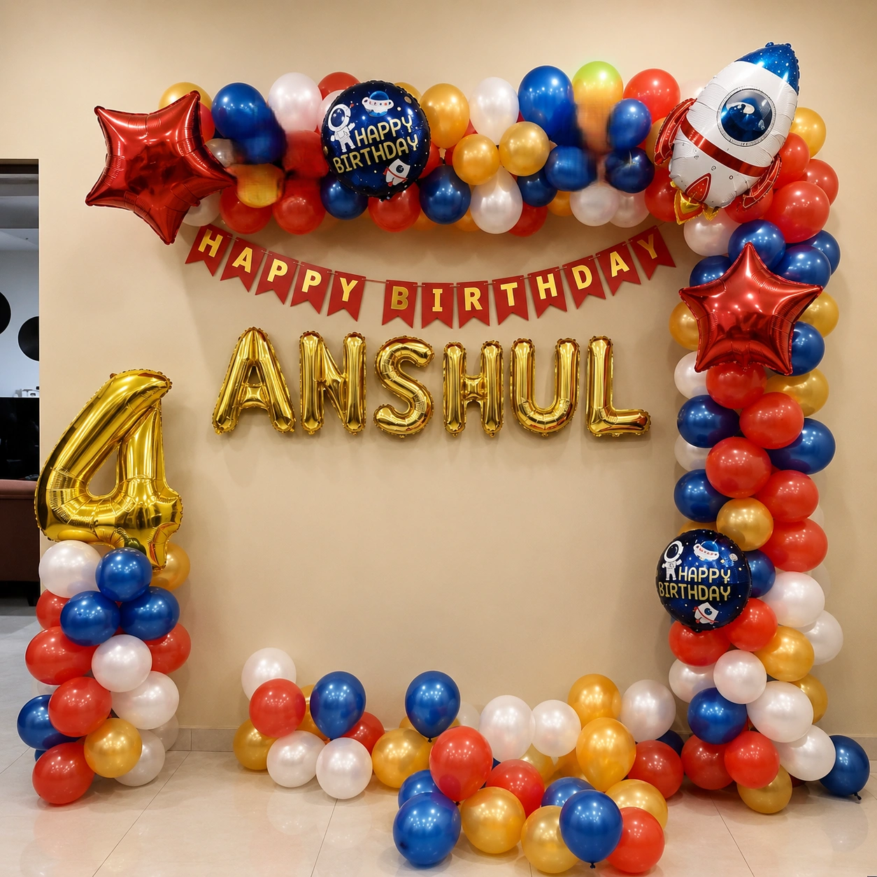 Space Theme Arch Decoration