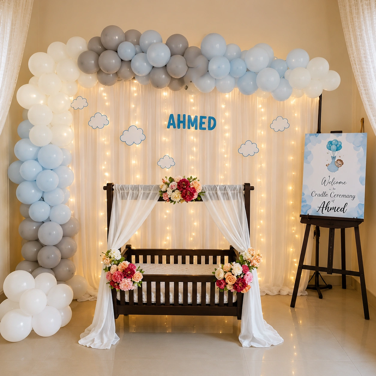 Cradle Ceremony Home Setup