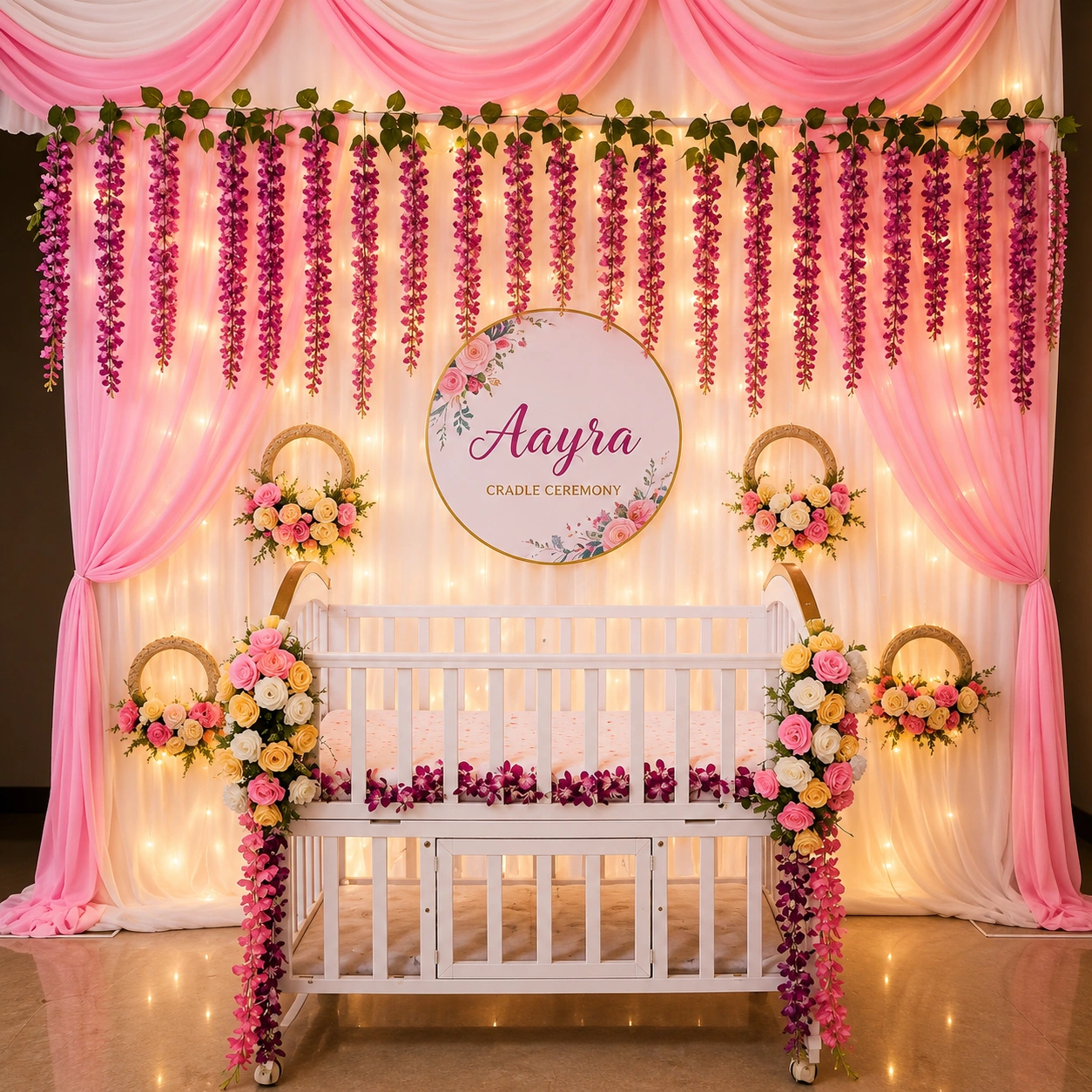 Cradle Setup with Flower