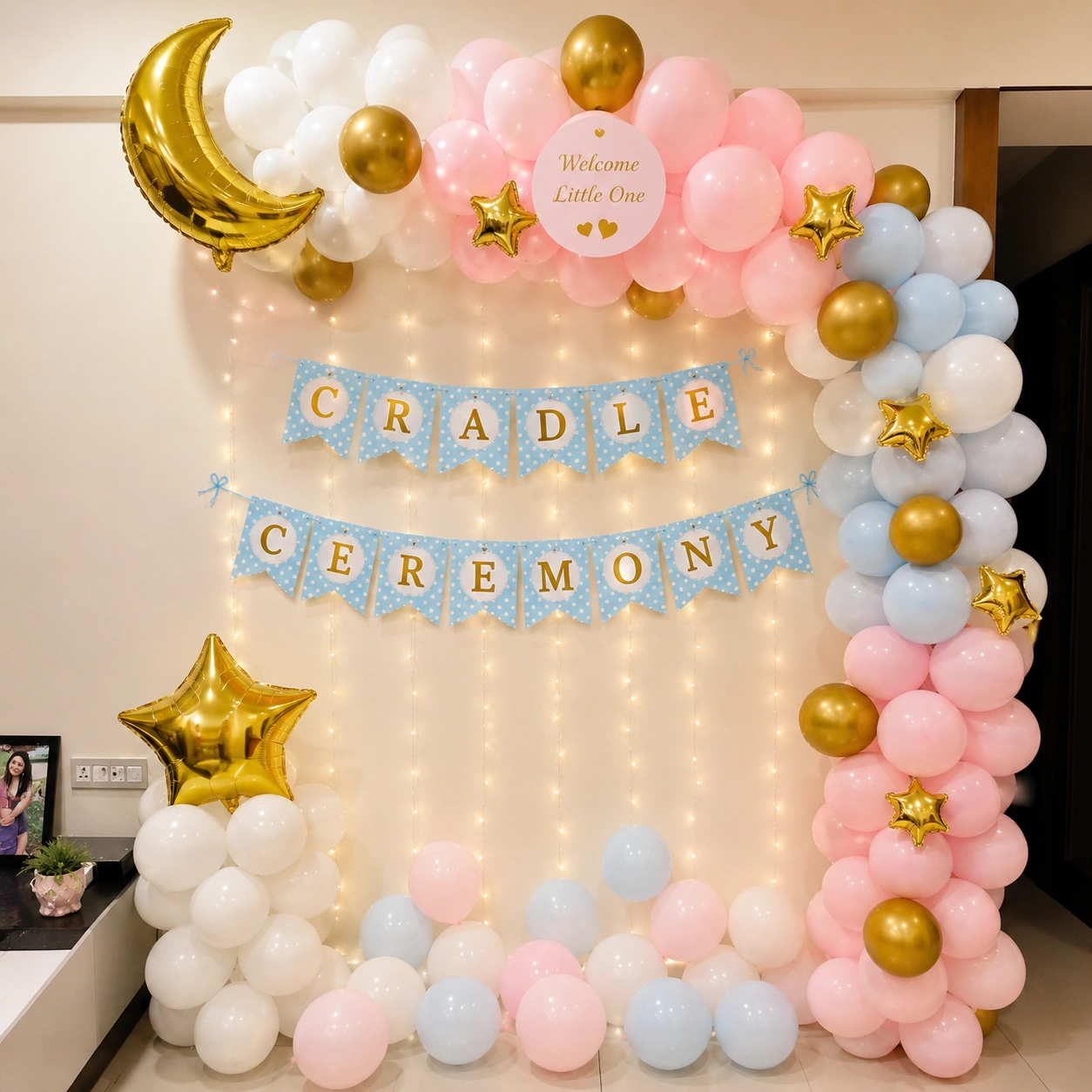 Moon Star Cradle Decoration