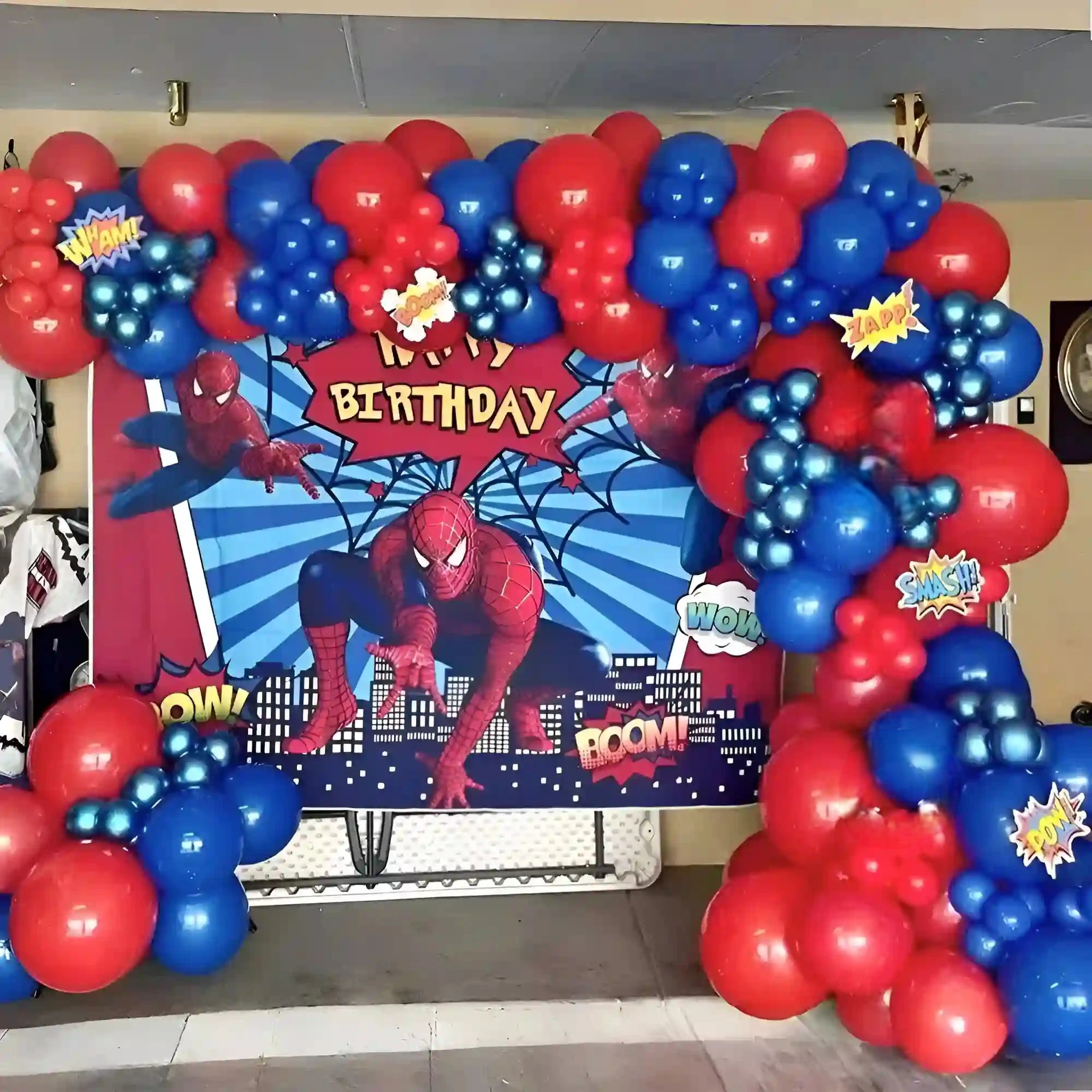 Spider Power Party Setup