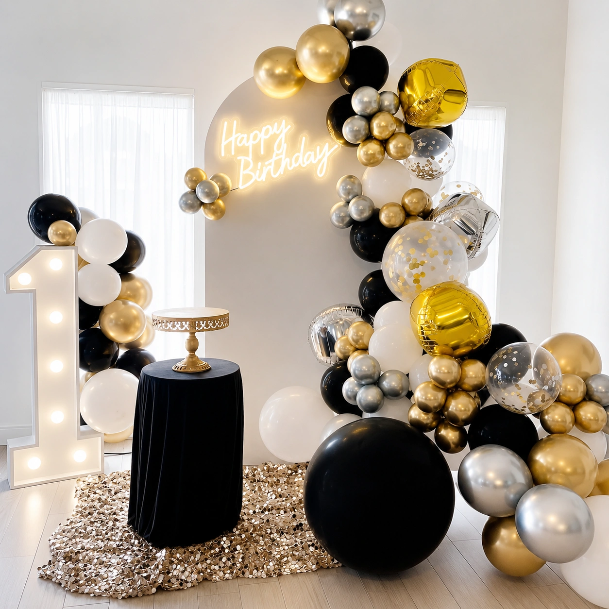 Customized Bday Decoration