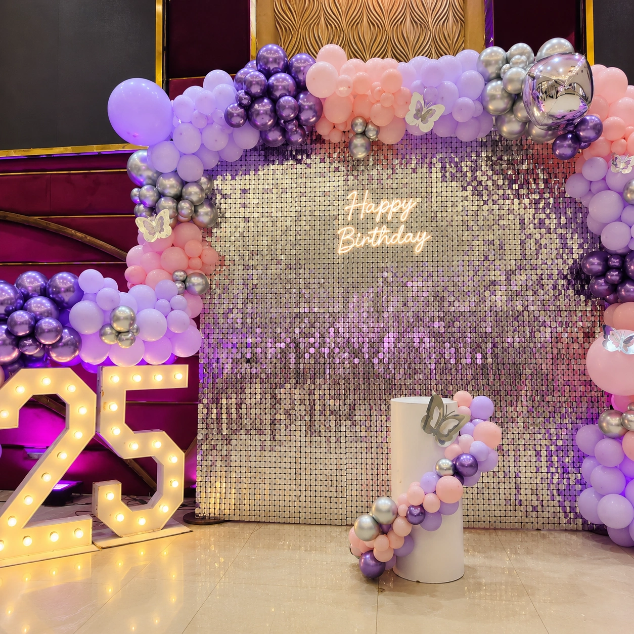 Sequence Girl Birthday Decoration