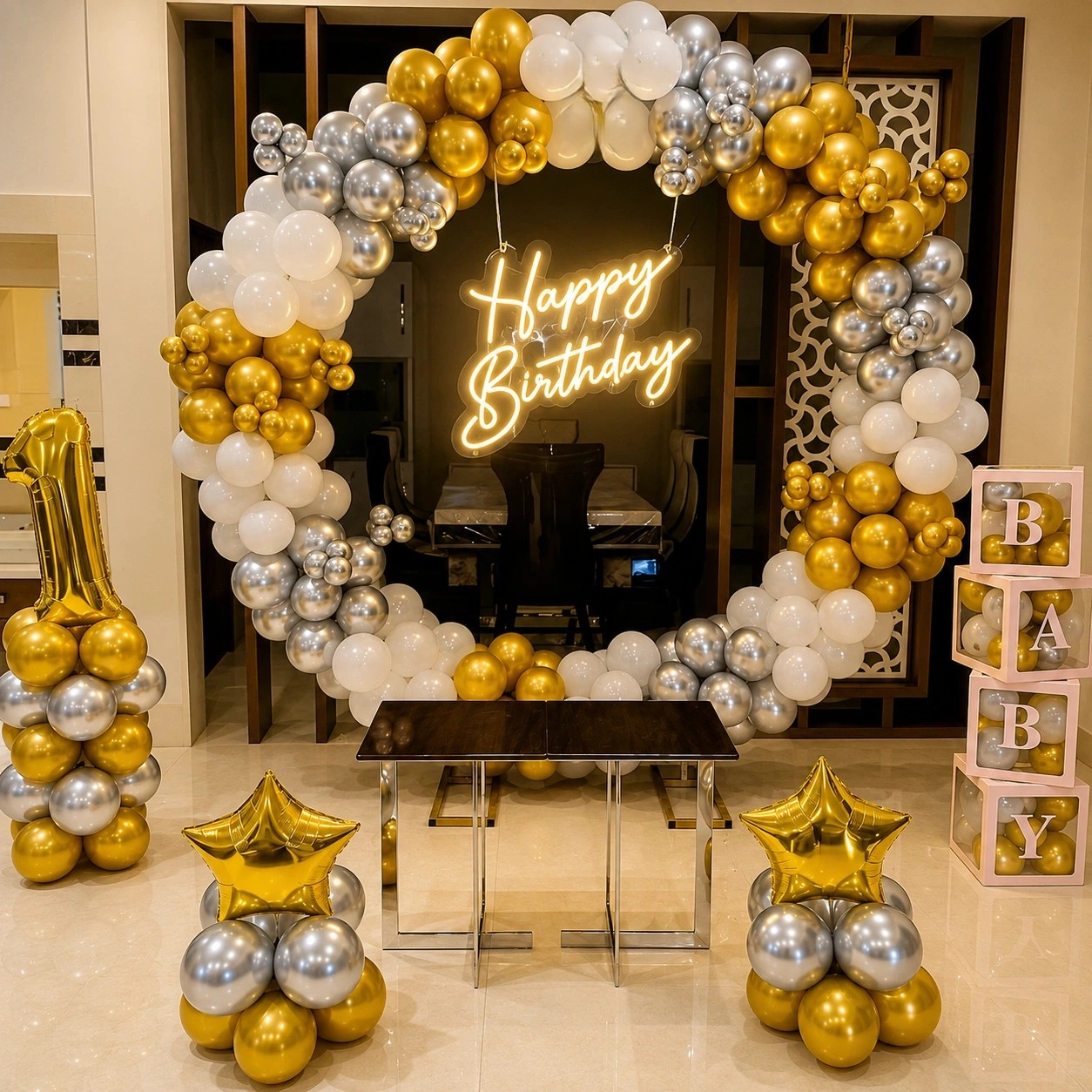 First Birthday Ring Decoration