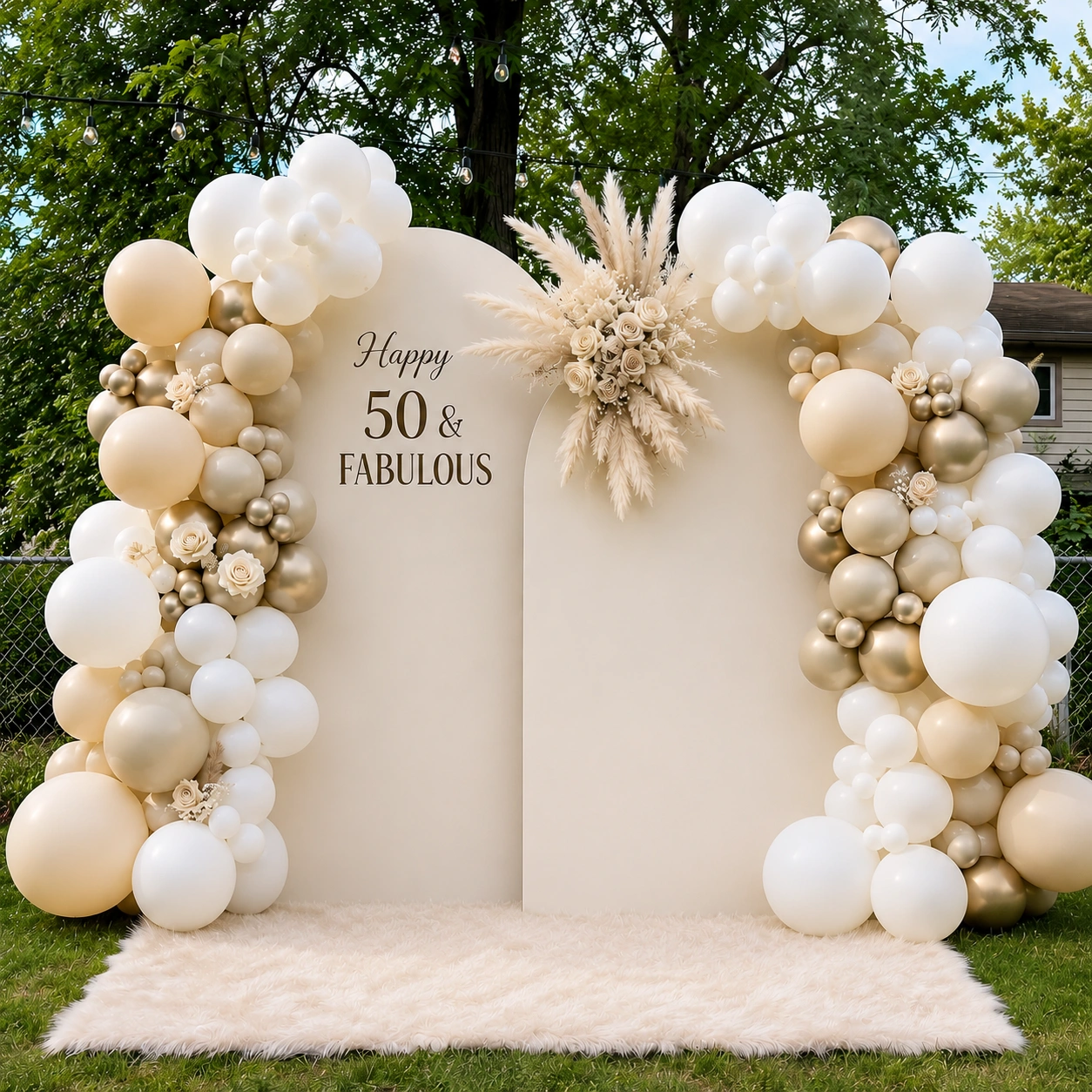 Classy Decoration for 50th Birthday