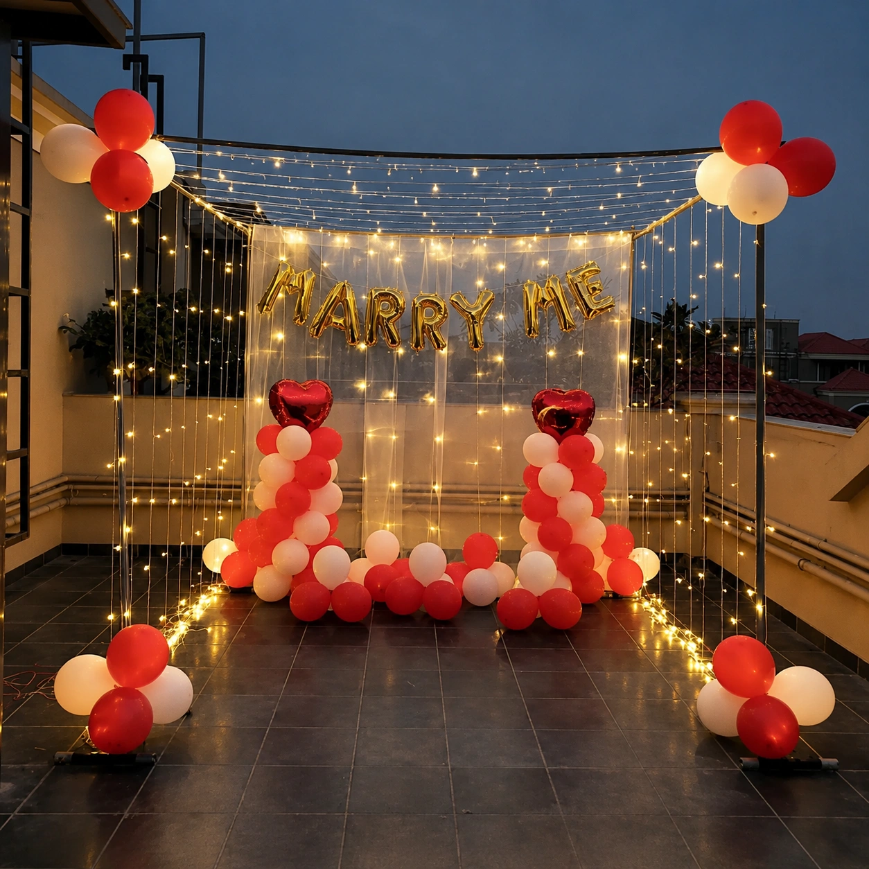 Terrace Proposal Decoration