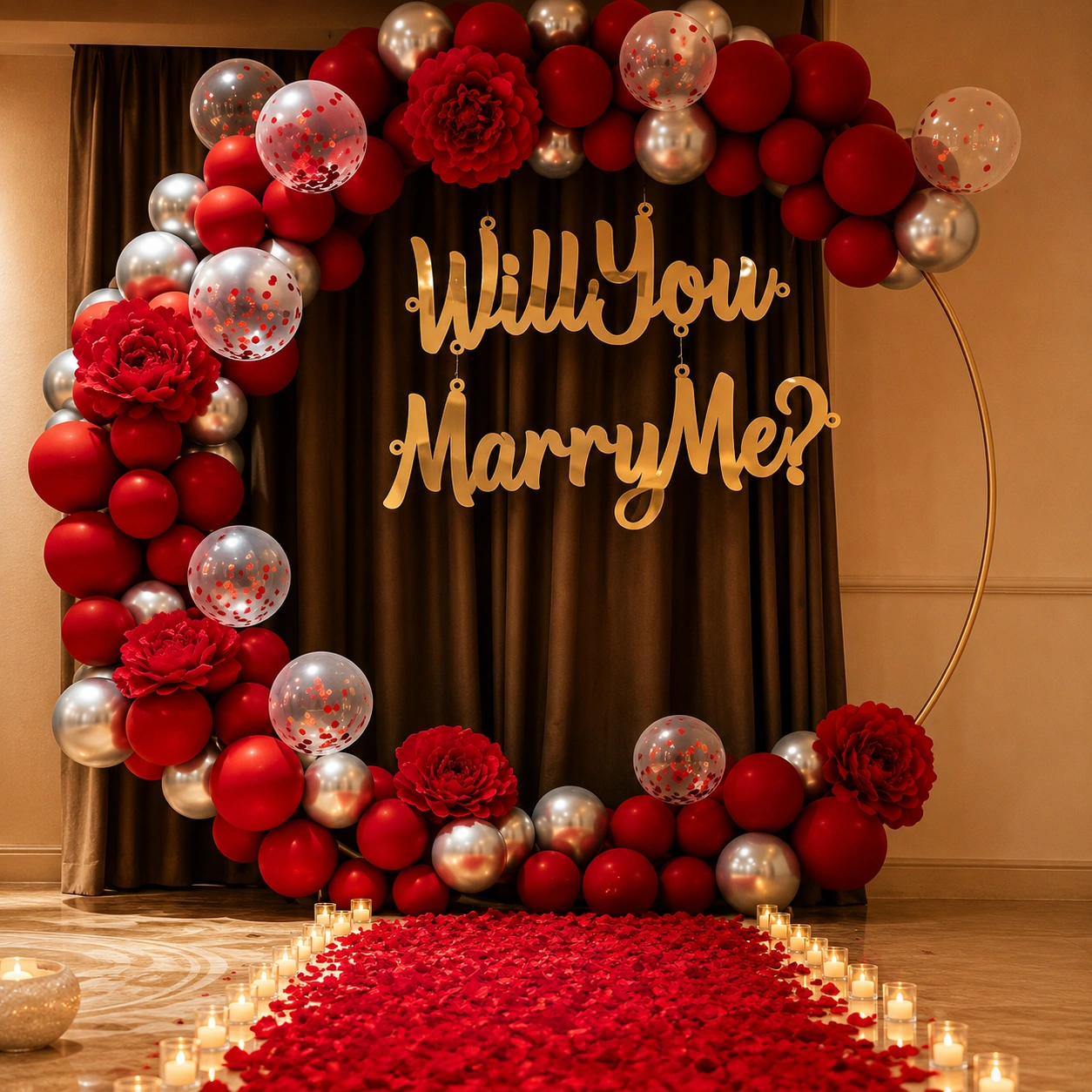 Marry Me Ring Decoration