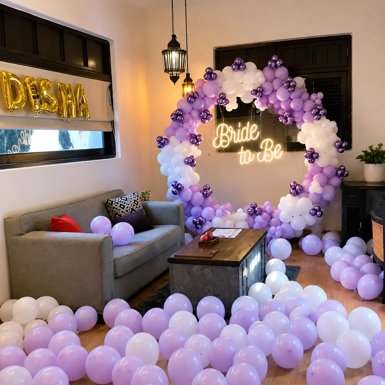 Bridal Shower Party Decor