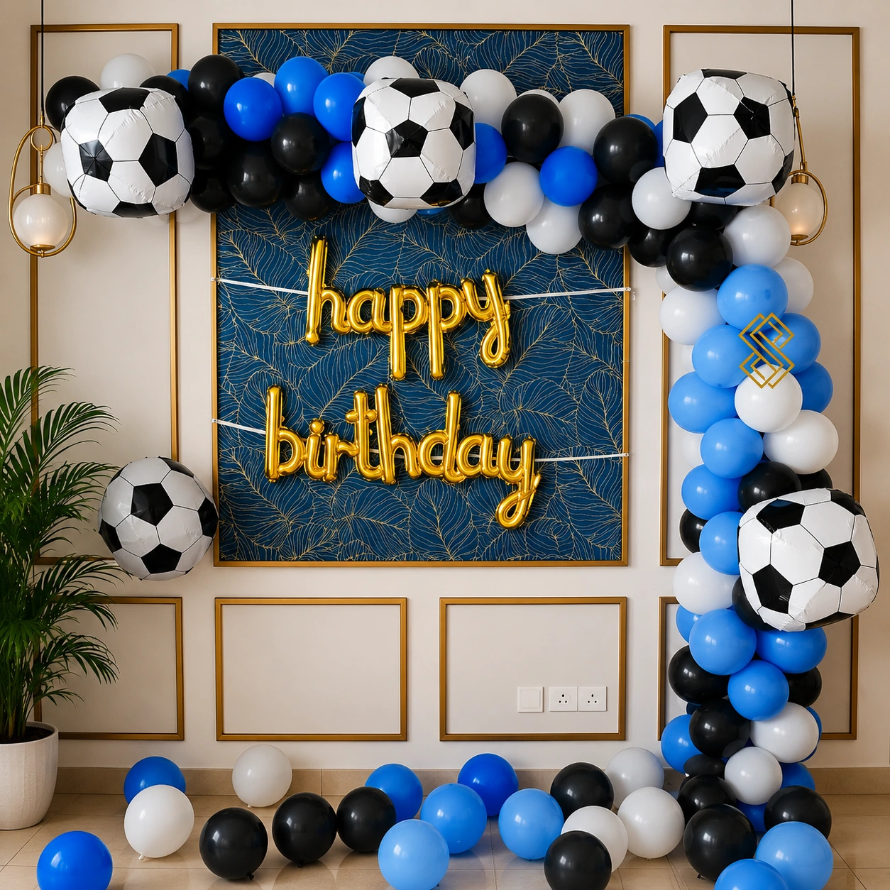 Simple Football Decoration