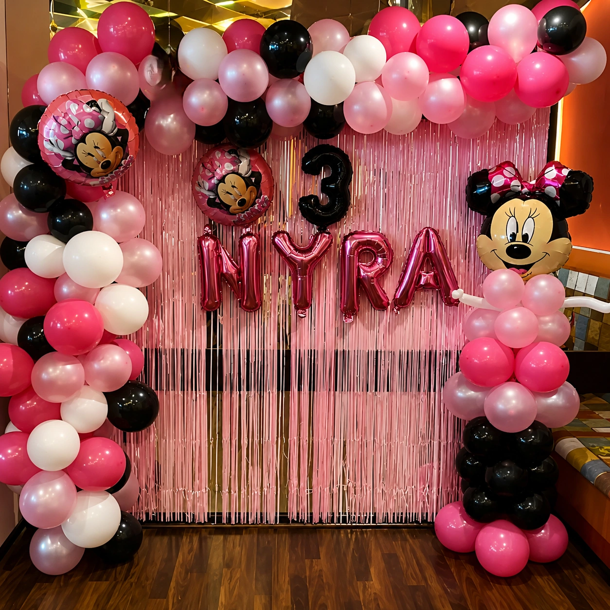 Minnie Mouse Theme Decoration