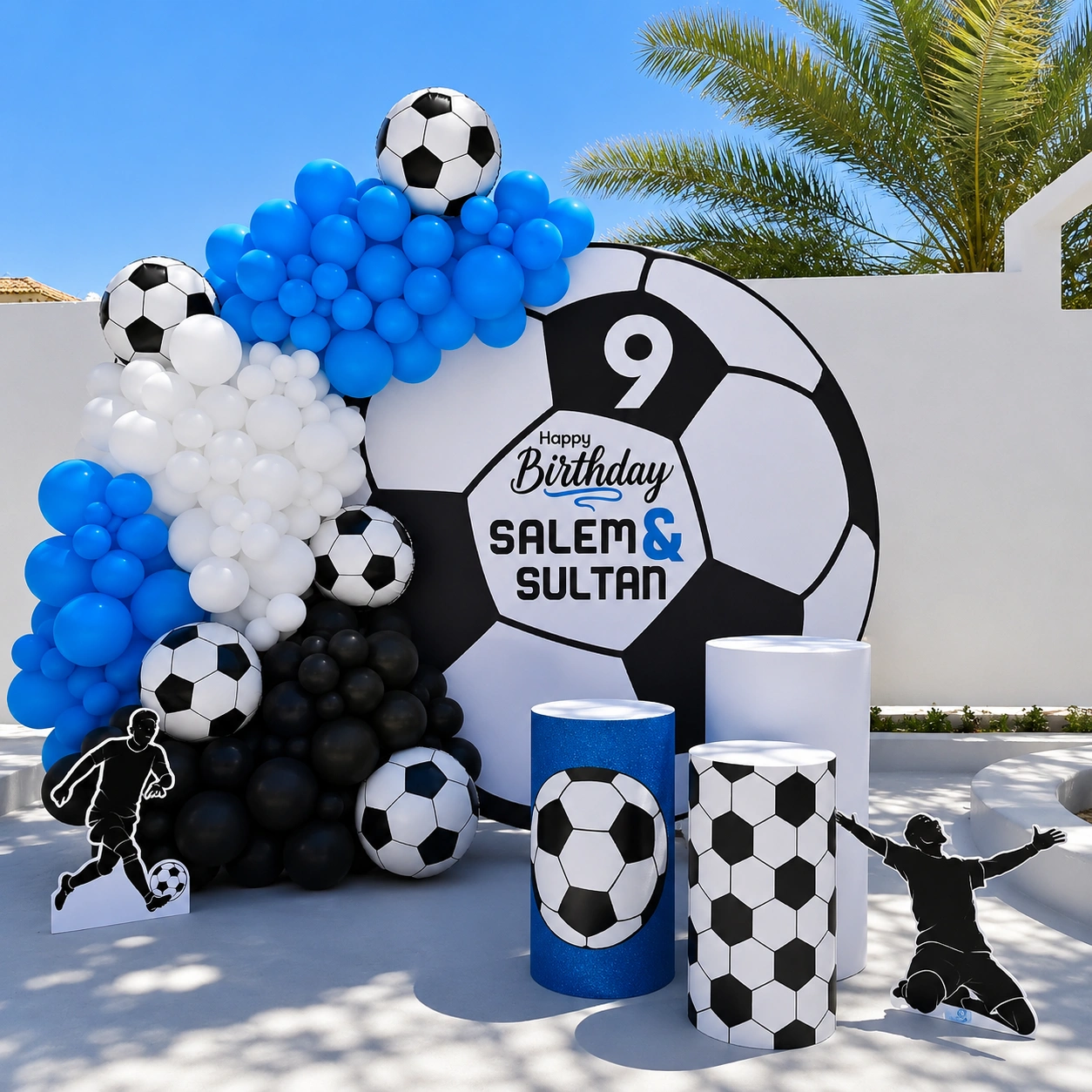 Football Theme Birthday Decoration