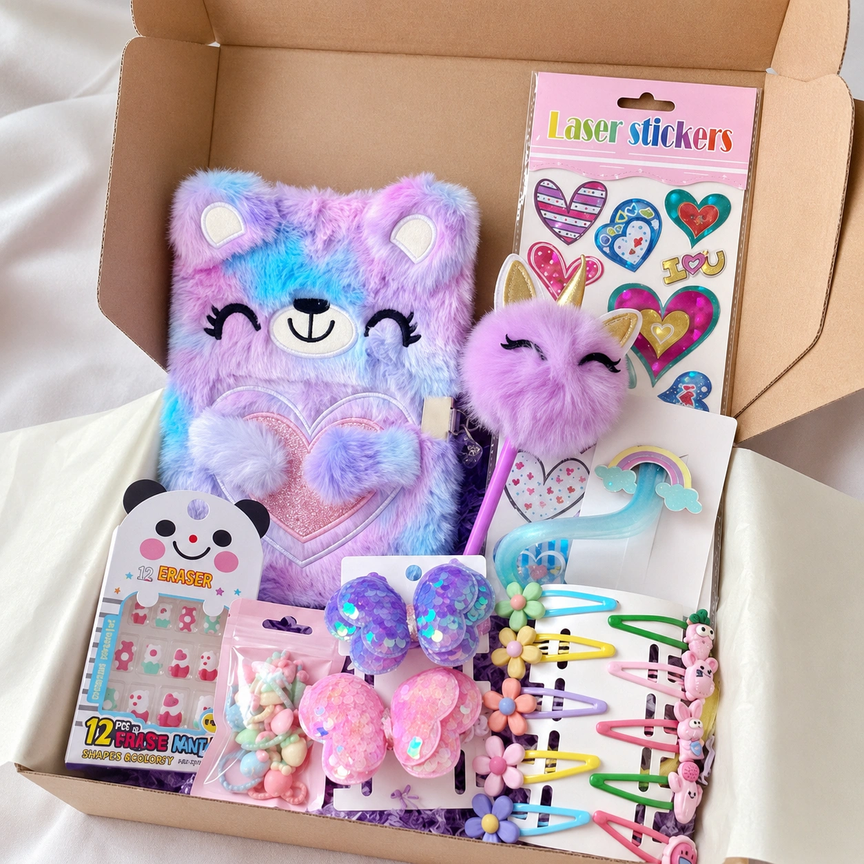 Fluffy Friends Gift Box