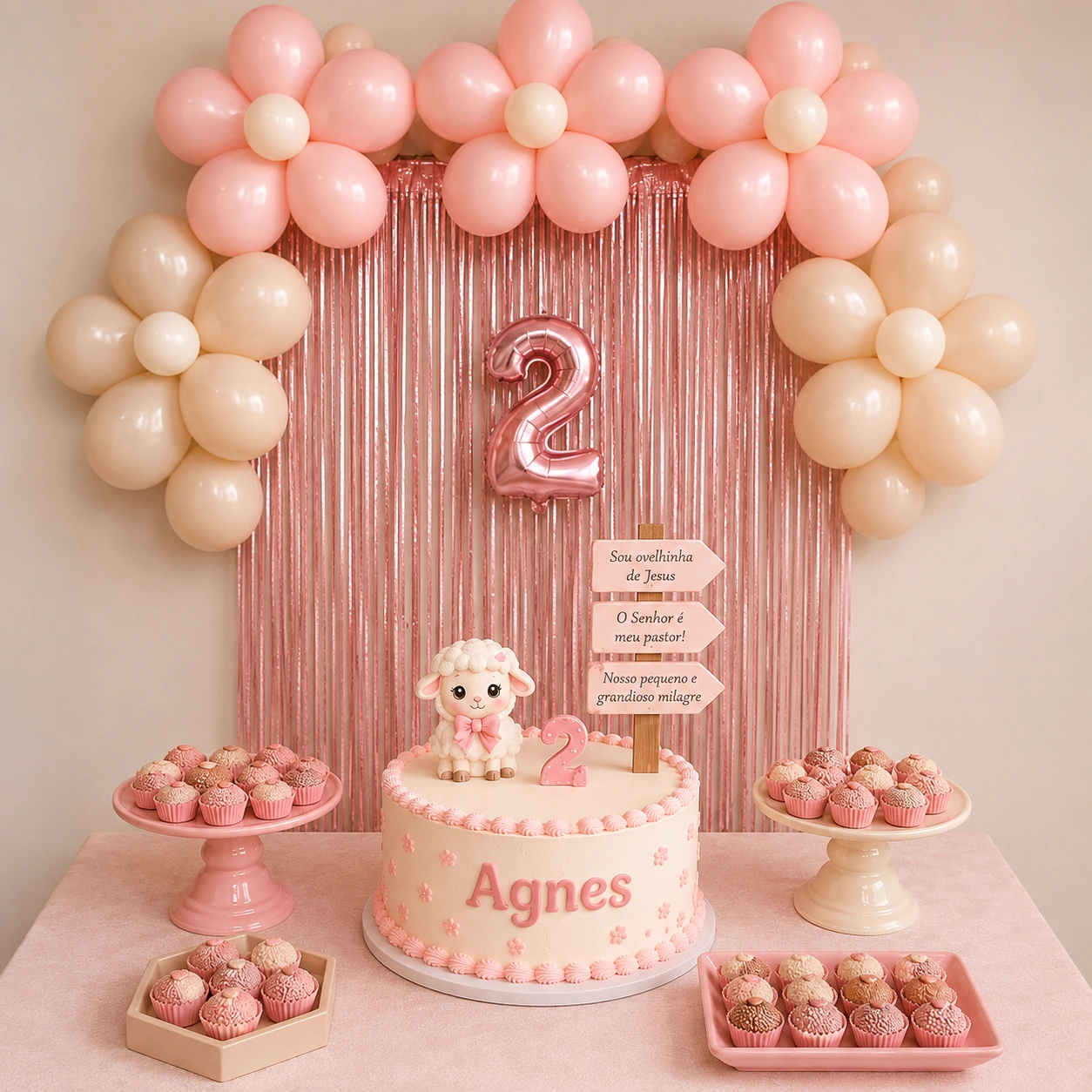 Sweet Blush Floral Birthday Celebration