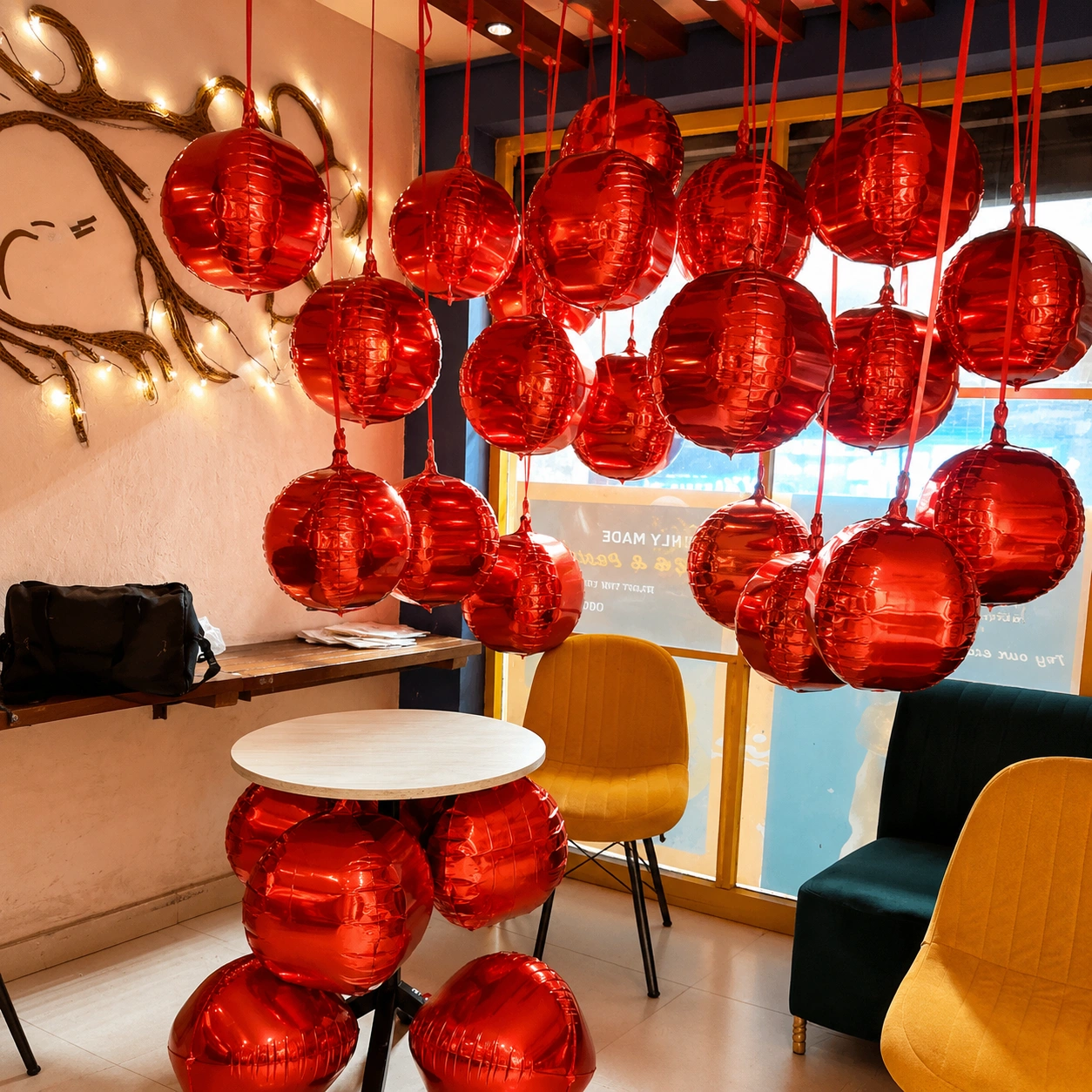 Red Balloon Hanging Décor