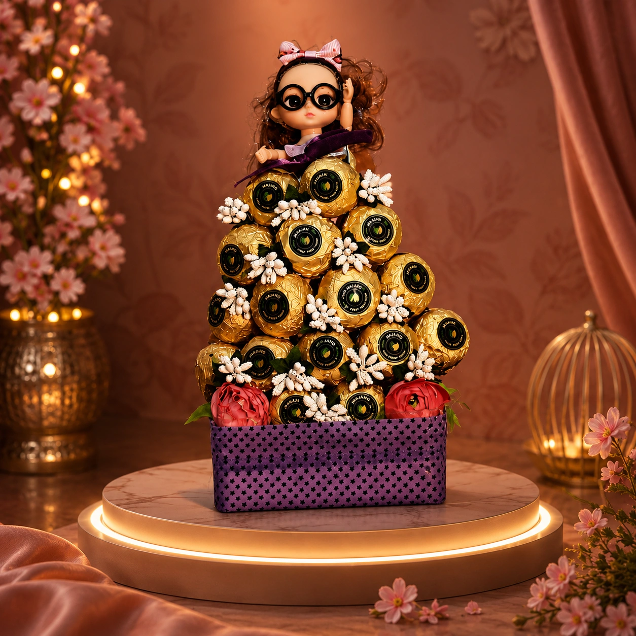 Dollie Delight Chocolate Tower